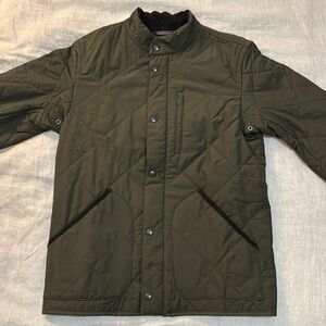 J Crew Quilted Primaloft Sussex Jacket Olive Green